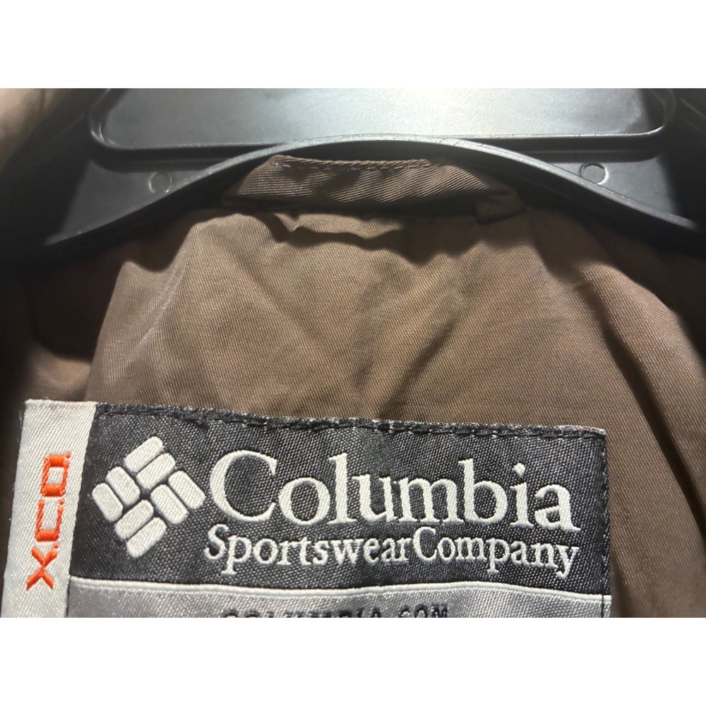 Columbia Womens XL Brown Belted Trench Rain Jacket Coat - Picture 4 of 5